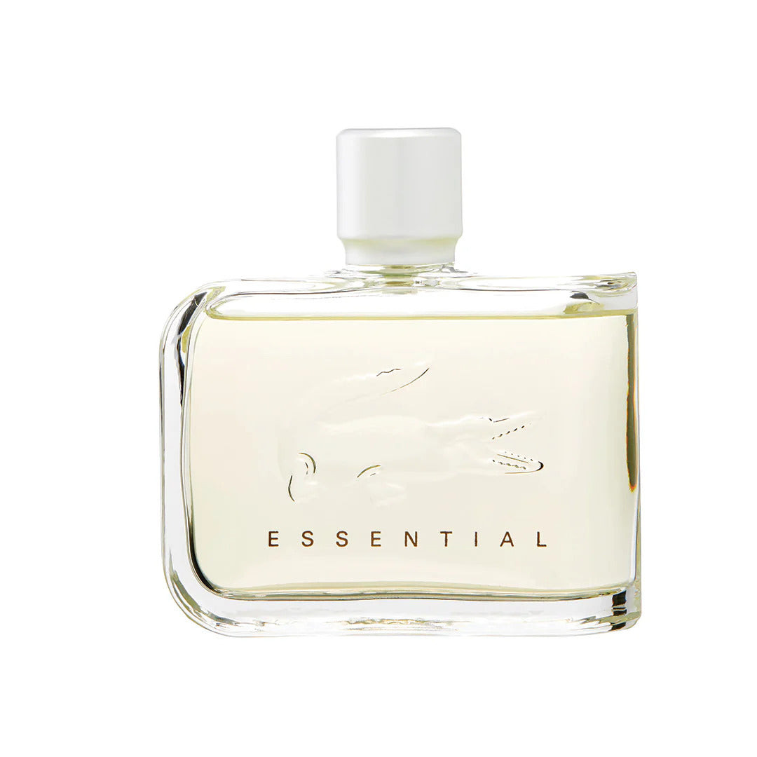 Men's Essential EDT tester bottle, clear glass with white cap