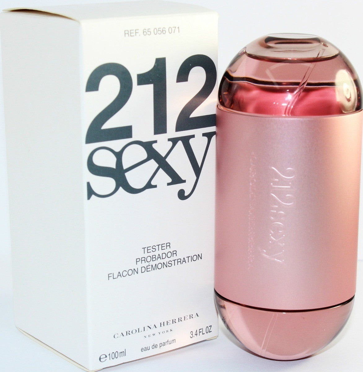 212 Sexy by Carolina Herrera, 3.4 oz Eau De Parfum Spray for Women Tester