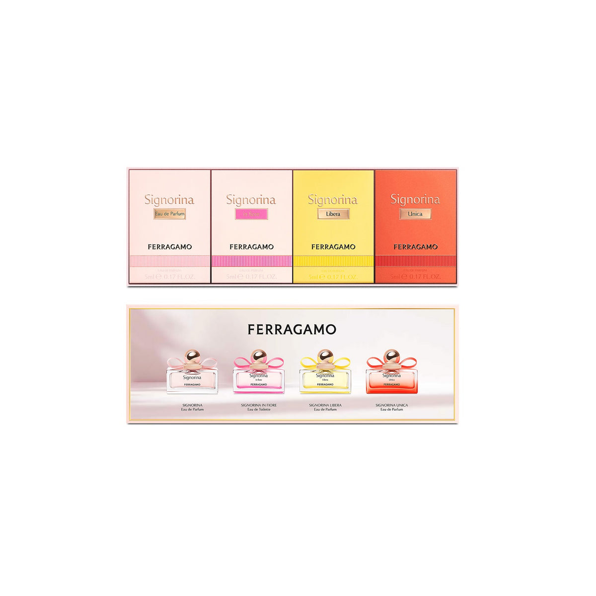 Salvatore Ferragamo by Salvatore Ferragamo, 4 Piece Mini Set for Women
