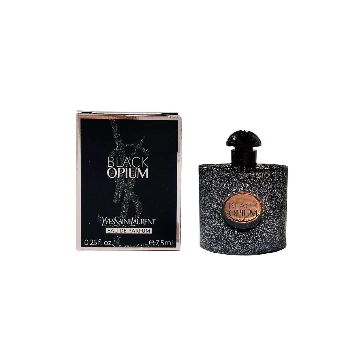 Ysl Black Opium by Yves Saint Laurent, 0.25 oz Eau De Parfum Spray for Women Mini for Women