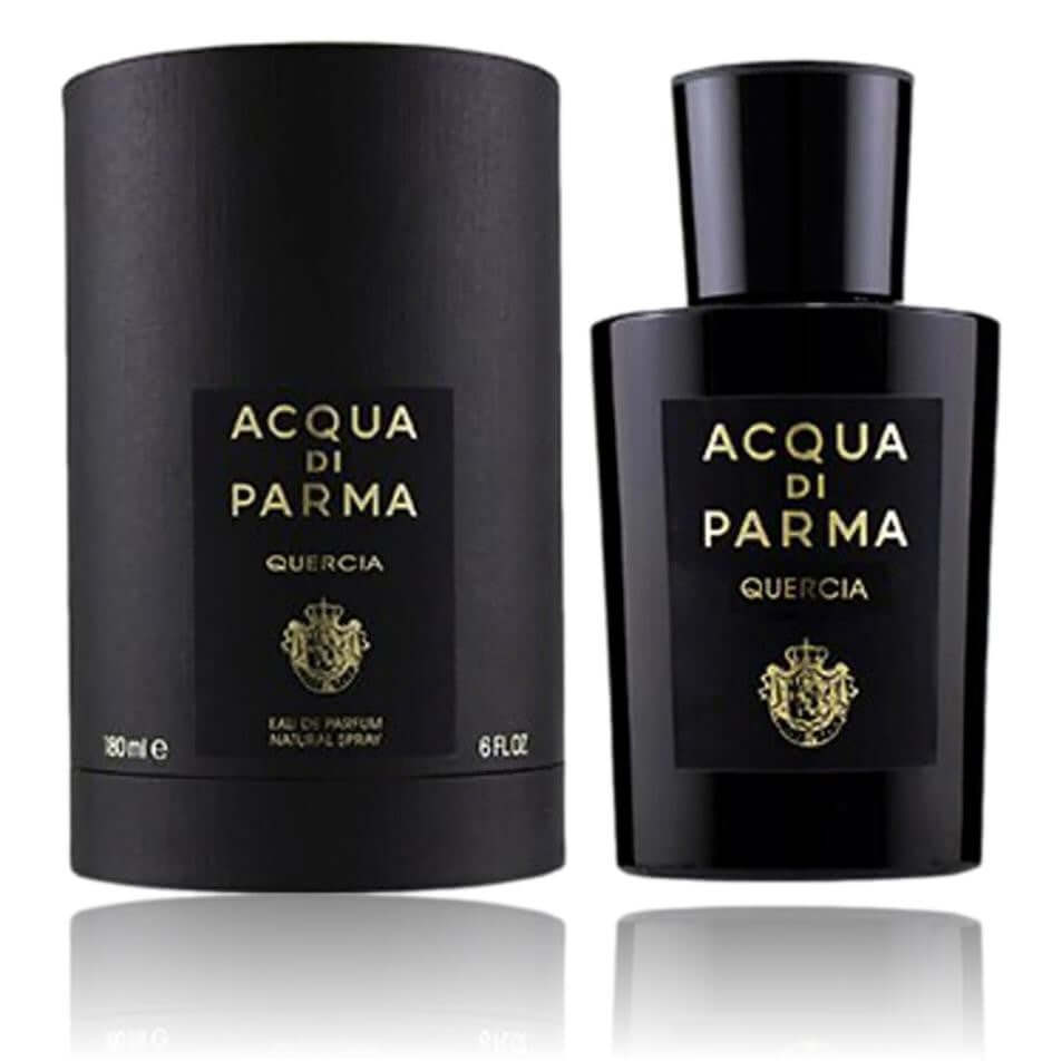 Acqua Di Parma Quercia 6 oz eau de parfum spray bottle with label and cap