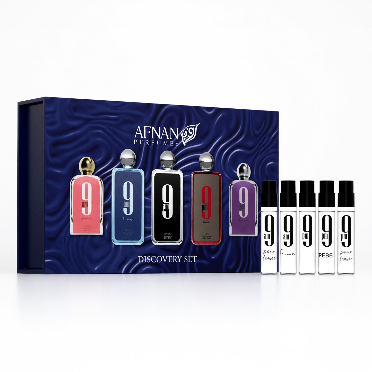 9 Series Discovery Kit by Afnan, 5 Piece Discovery Set for Unisex