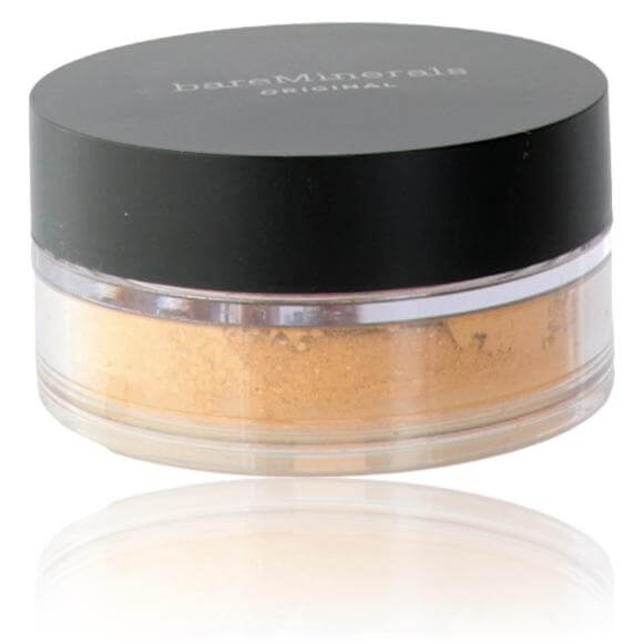 Bare Minerals Loose Powder Foundation .28 Powder Foundation SPF 15 - Neutral Medium 15 in a see-through container.