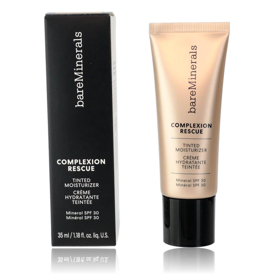 Bare Minerals Complexion Rescue, 1.18oz Tinted Moisturizer SPF 30 - Ginger 06 in packaging and tube.