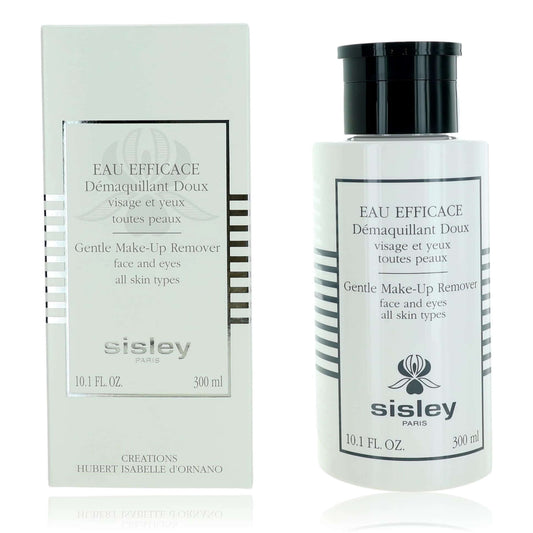 Gentle make-up remover bottle with label and 10.1 fl oz box, by Sisley
