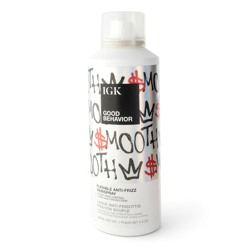 IGK Good Behavior by IGK, 5 oz Flexible Anti-Frizz Hairspray