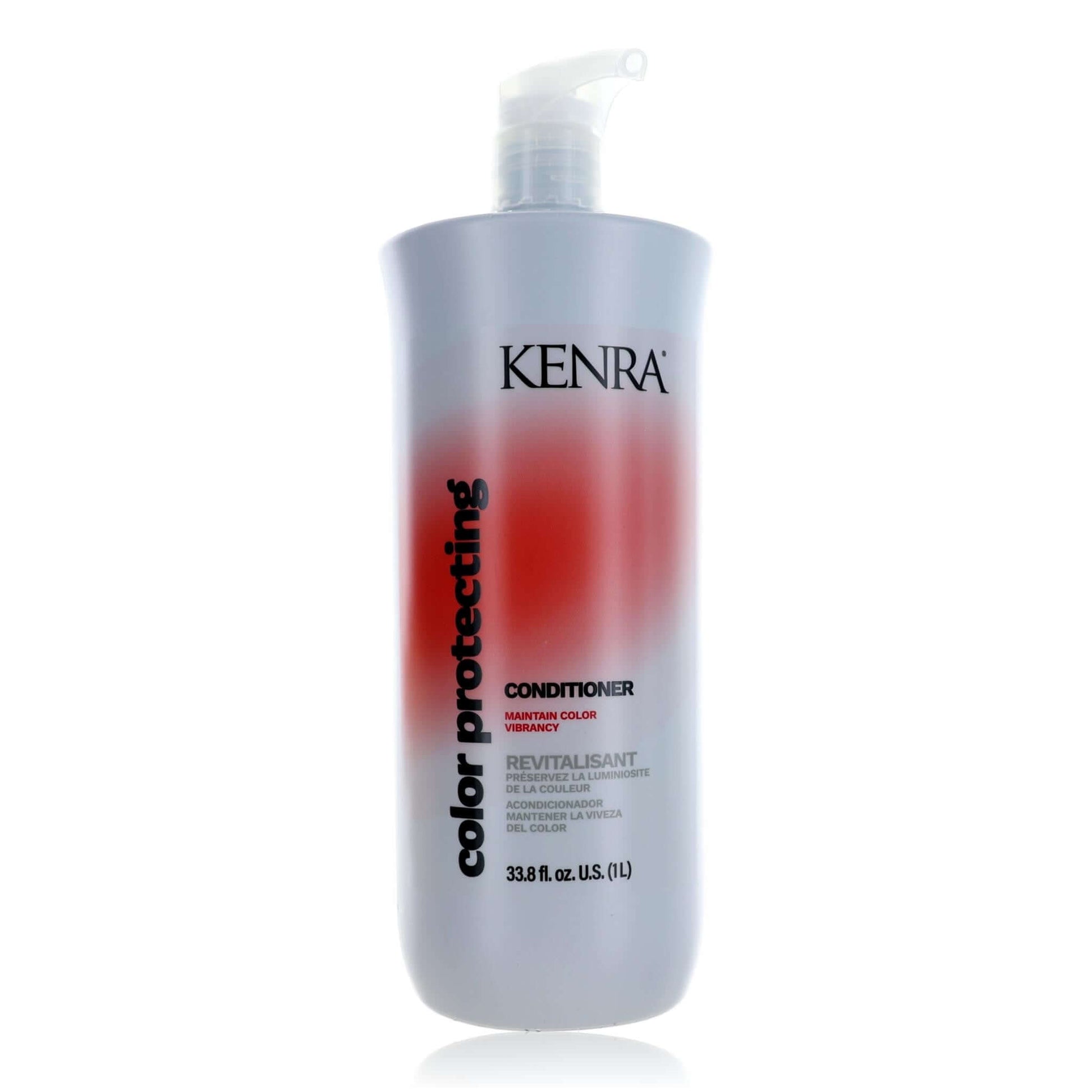 Conditioner bottle with pump, Kenra Color Protecting, 33.8 fl oz
