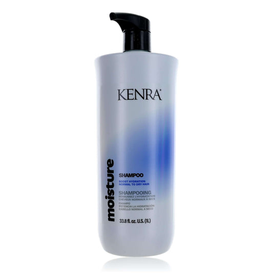 Kenra Moisture Shampoo bottle, 33.8 oz pump dispenser