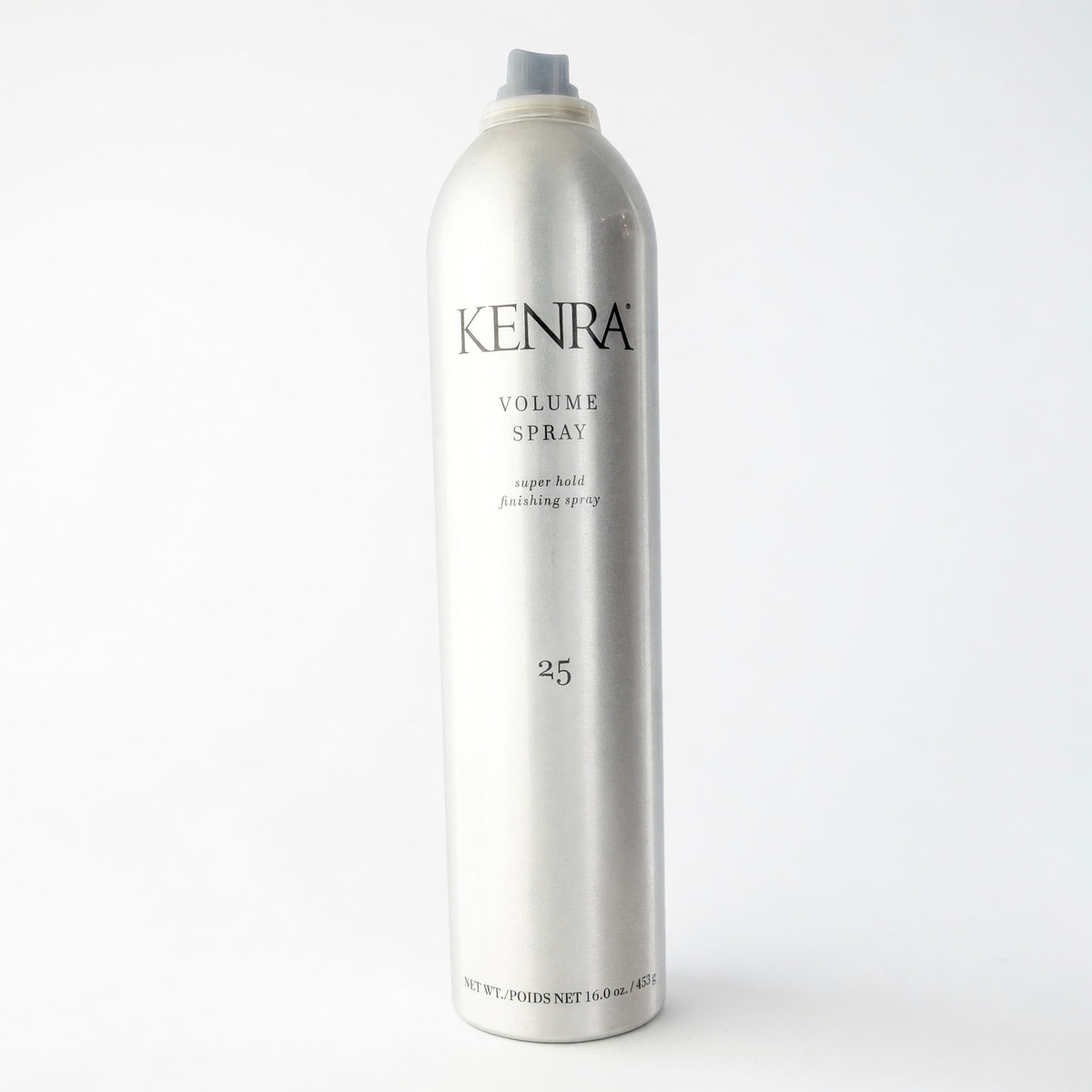 Kenra Volume Spray 25 finishing spray, 16 oz bottle with flip-top cap