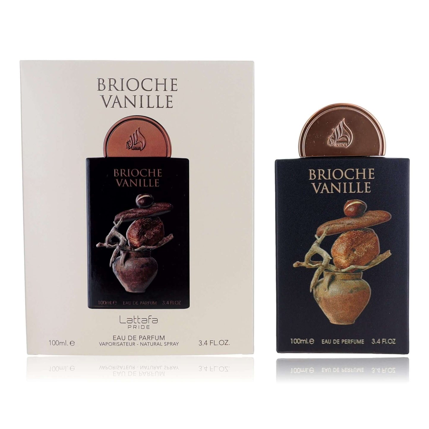 Brioche Vanille by Lattafa, 3.4 oz EDP Spray for Unisex