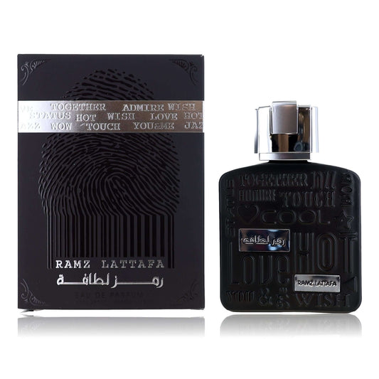 Ramz Silver by Lattafa, 3.4 oz EDP Spray for Unisex