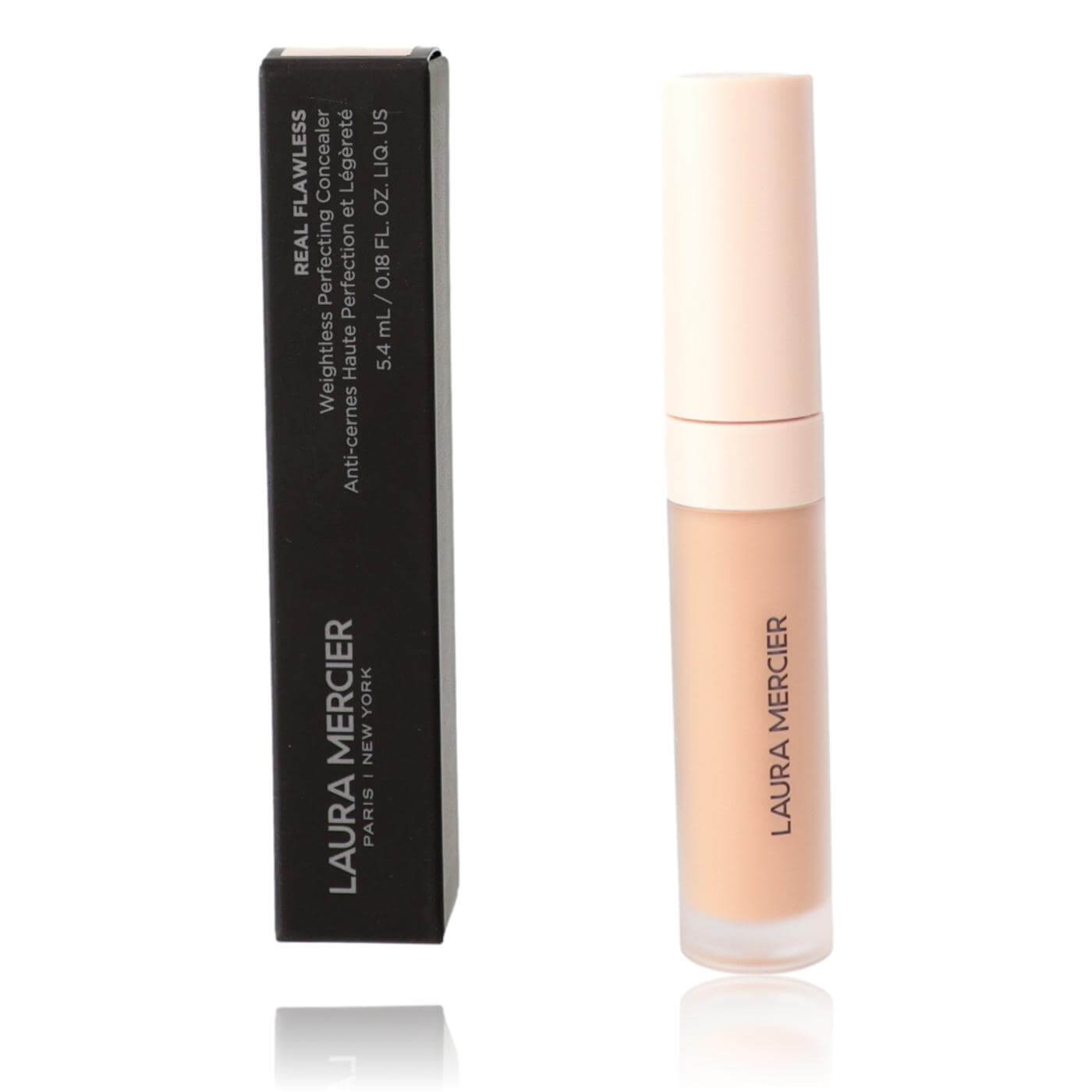Laura Mercier weightless concealer in 1N1, beige tube with box