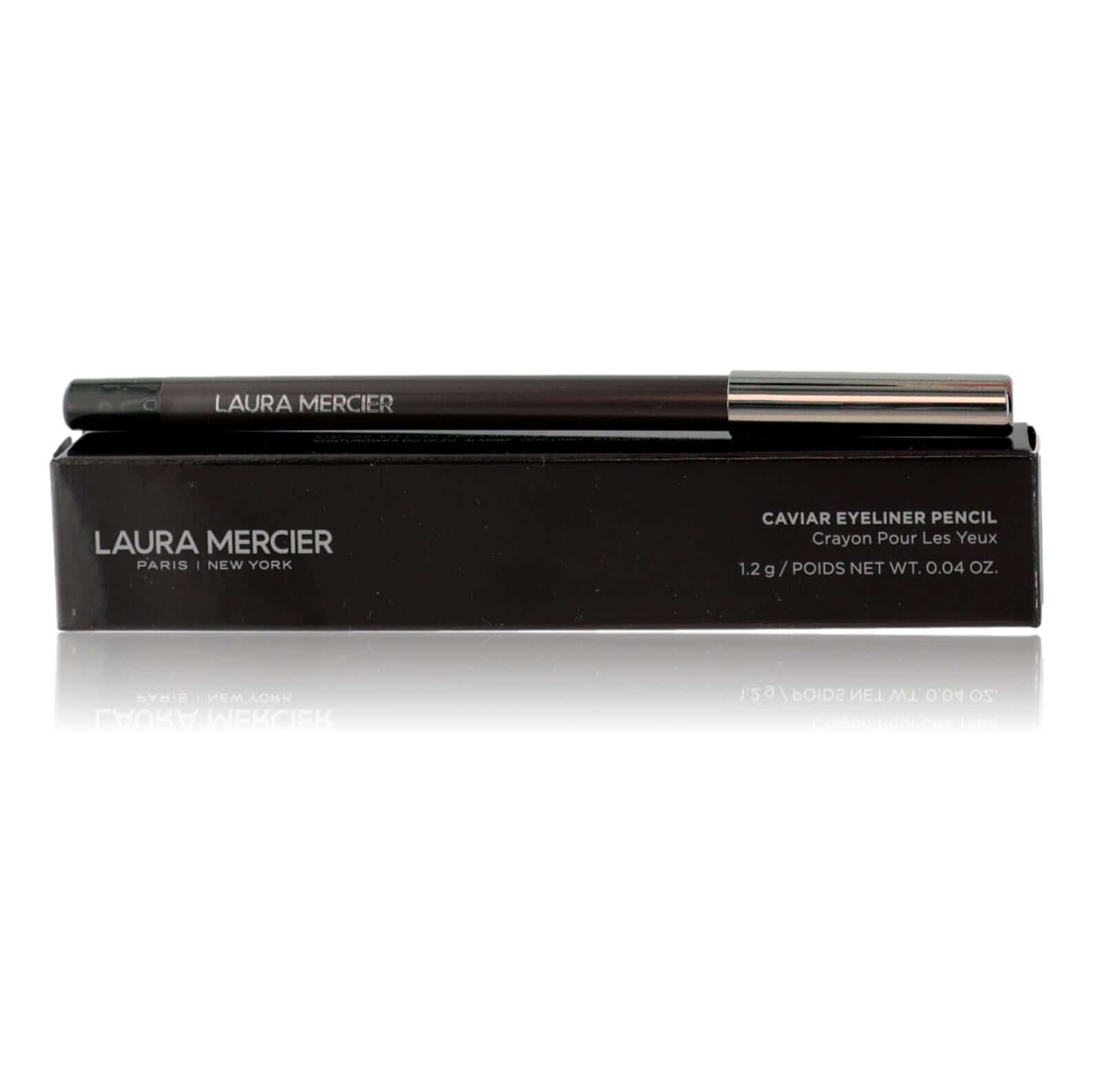 Laura Mercier Caviar eyeliner pencil in dark shade Tuxedo, retractable stick