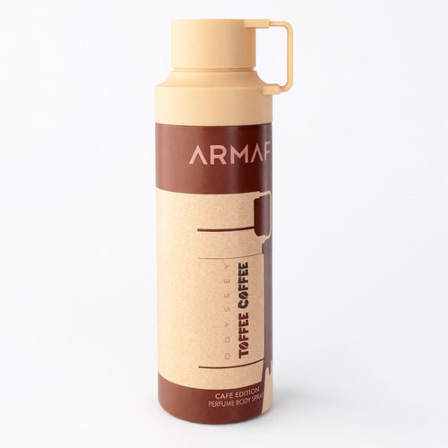 Odyssey Toffee Coffee by Armaf, 6.8 oz Body Spray for Men