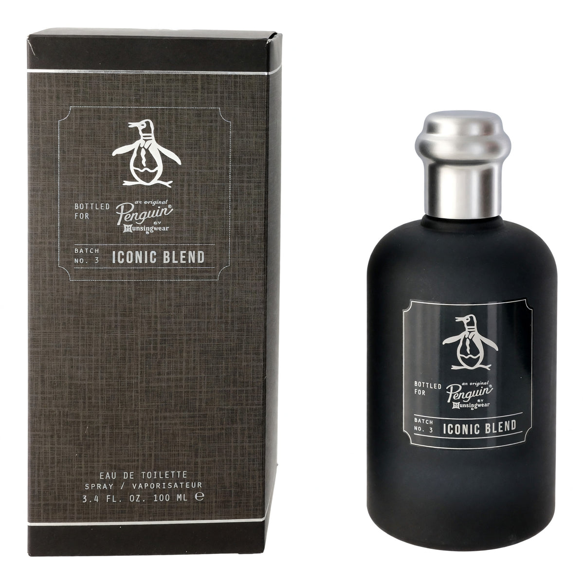 Original Penguin Iconic Blend men's eau de toilette spray with black bottle and matching box