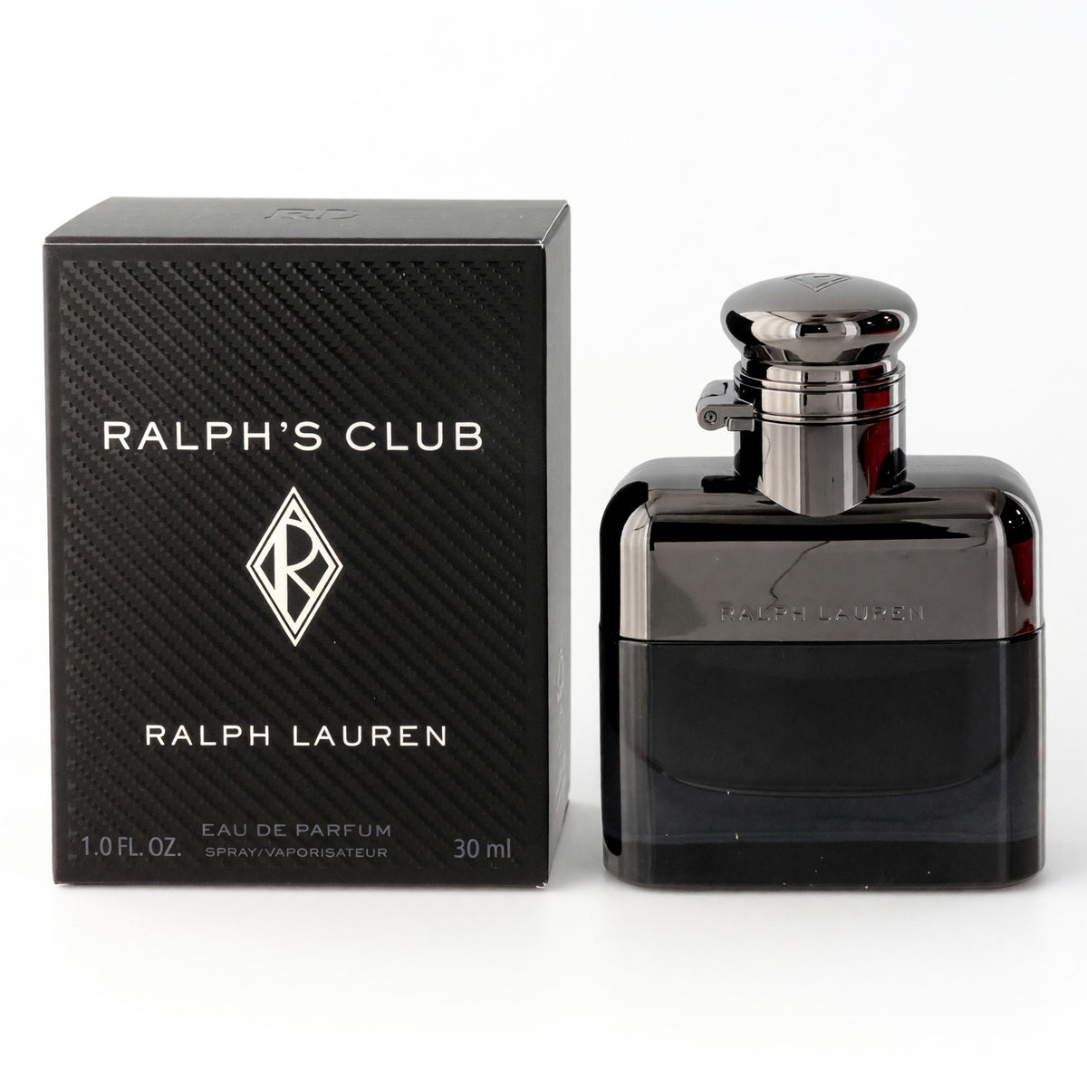 Ralph's Club men's eau de parfum spray bottle with matching box, 30 ml