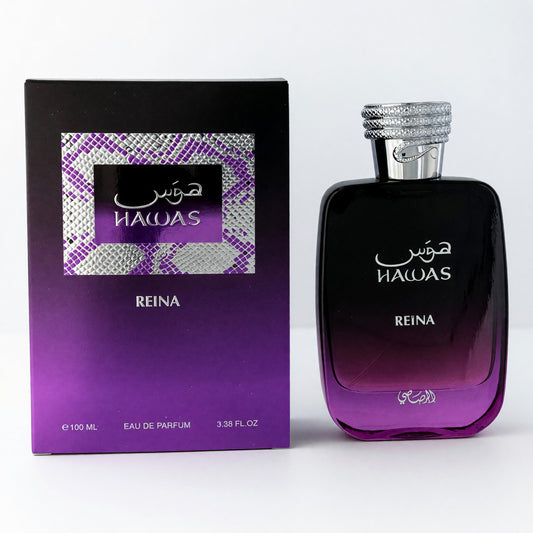 Hawas Reina by Rasasi, 3.4 oz EDP Spray for Women