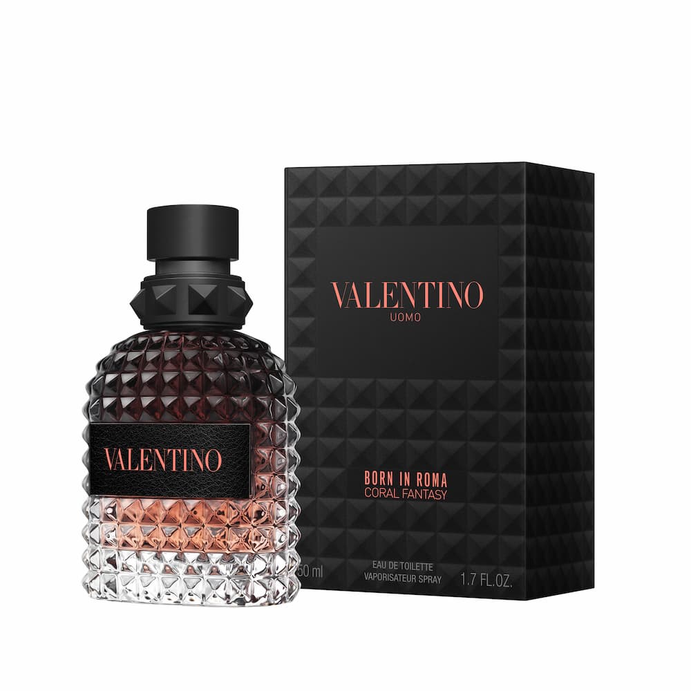 Uomo Born in Roma Coral Fantasy by Valentino, 1.7 oz Eau De Toilette Spray for Men