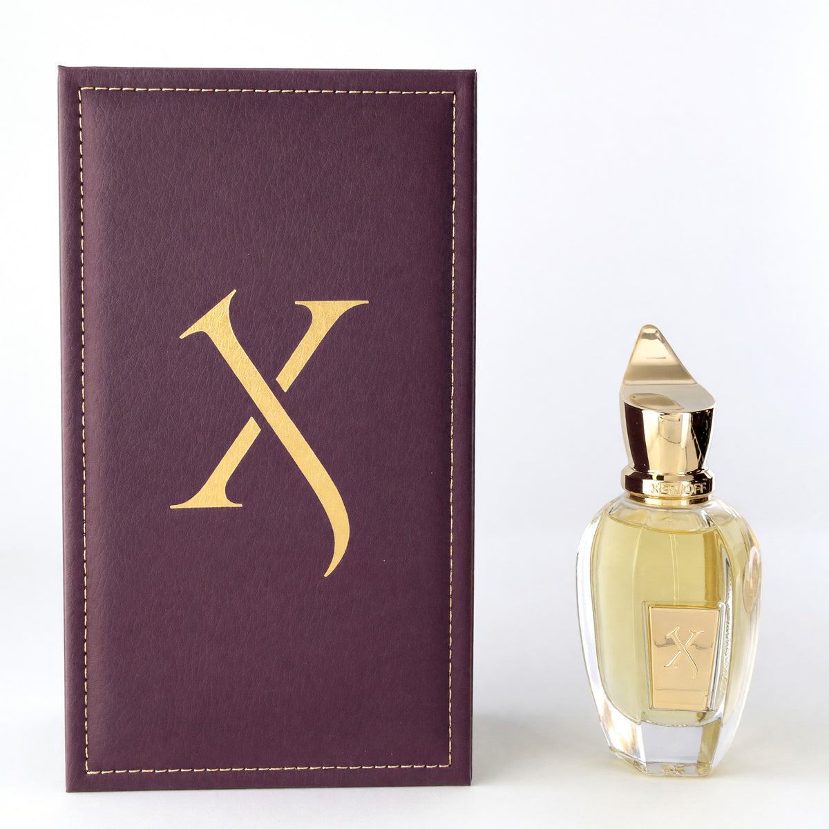 Gibeon by Xerjoff EDP spray bottle with purple presentation box