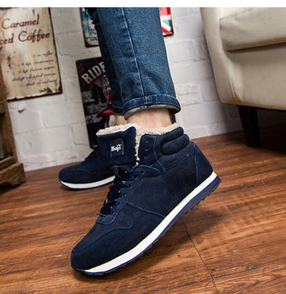 Men And Women Couples Warm Cotton Shoes