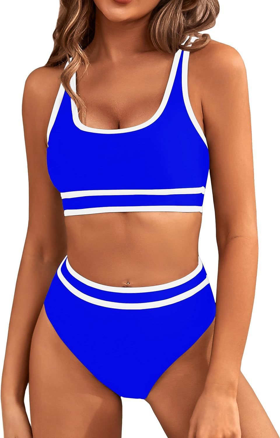 Bikini Tight-fitting Solid Color Swimsuit For Women Bikini Tight-fitting Solid Color Swimsui | Ectron Online
