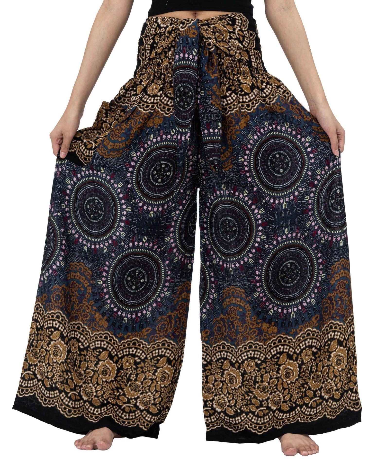 Women's Wide-Leg Pants – Super Soft Slimming Urban Casual Trousers Pants | Ectron Online