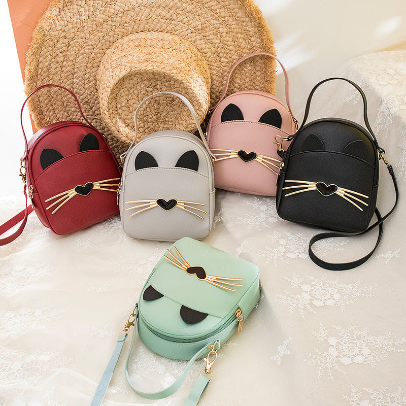 All-match Ladies Backpack Casual Cat Ears