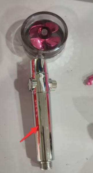 Turbo Propeller Shower Head with Water Saving & High Pressure Flow New Turbo Propeller Shower Head Water | Ectron Online