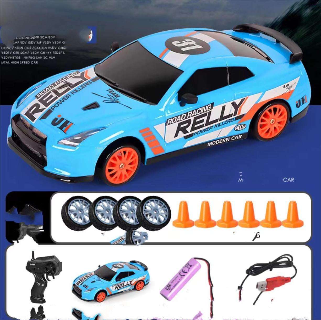 Remote Control GTR/AE86 Drift RC Car for Kids 2.4G Drift Rc Car 4WD RC Drift Car Toy R | Ectron Online