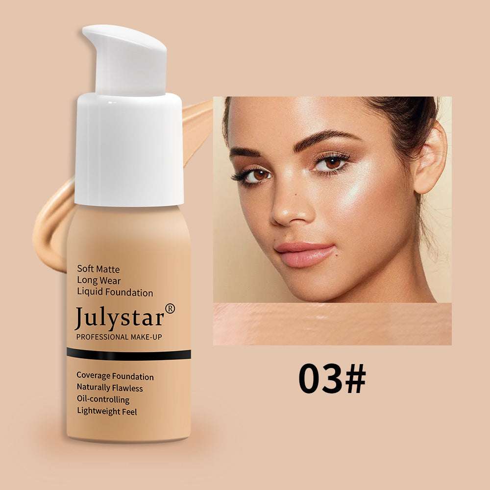 Waterproof Lasting Non Take Off Makeup Concealer Liquid Foundation Beauty Makeup Waterproof Lasting Non Take Off Makeup C | Ectron Online