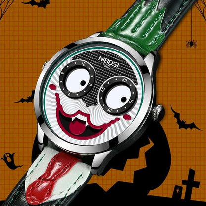 Russian Clown Men's Watch Russian Clown Men's Watch Leather Waterp | Ectron Online