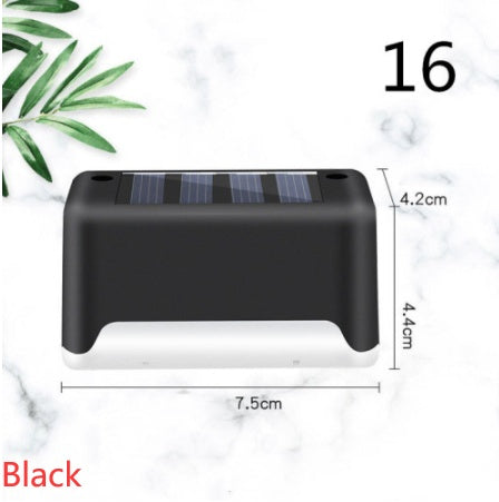 New Upgrade Waterproof LED Solar Fence Lamp Solar Deck Lights Solar Step Light Outdoor For Patio Stairs Garden Pathway Step Yard New Upgrade Waterproof LED Solar Fence L | Ectron Online