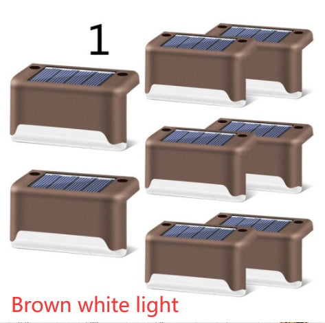 New Upgrade Waterproof LED Solar Fence Lamp Solar Deck Lights Solar Step Light Outdoor For Patio Stairs Garden Pathway Step Yard New Upgrade Waterproof LED Solar Fence L | Ectron Online