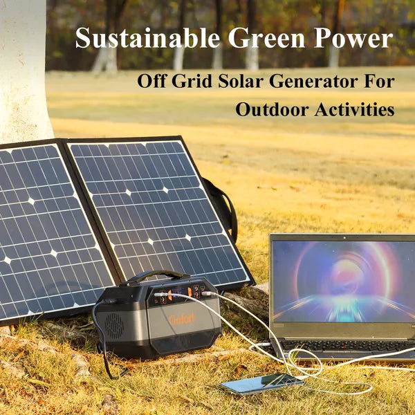 Gofort 330W Portable Power Station | 299Wh Solar Generator with AC