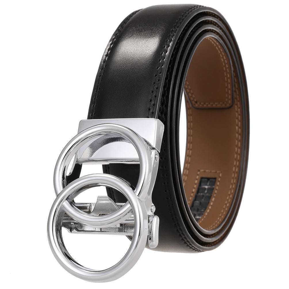 Men's Fashion Comfort Click Belt - Automatic & Cowhide Men's Fashion Comfort Click Belt | Ectron Online