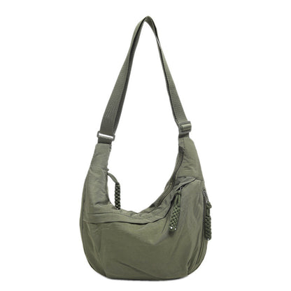 Nylon Washed Cloth Shoulder Bag Large-capacity Crossbody Bag