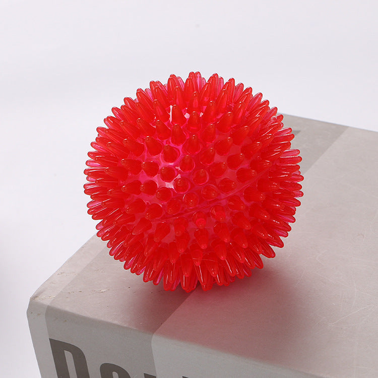 TPR Toy Spiky Ball Sounding Dog Toy – Durable & Fun Chew Toy TPR Toy Spiky Ball Sounding Dog | Ectron Online