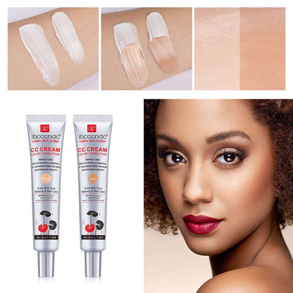 Moisturizing CC Cream - Waterproof Makeup & Concealer Moisturizing Correcting CC Cream Waterpr | Ectron Online