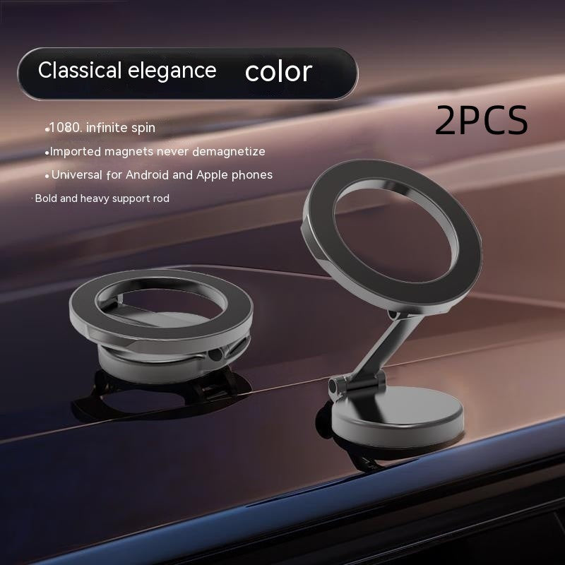 Magnetic Car Phone Mount - All-Metal Foldable Holder Magnetic Car Phone Mount All-Metal Folda | Ectron Online