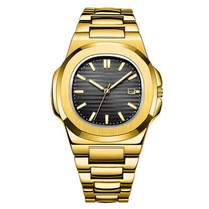 Fashion Steel Belt Calendar Luminous Watch Men Fashion Steel Belt Calendar Luminous Wat | Ectron Online
