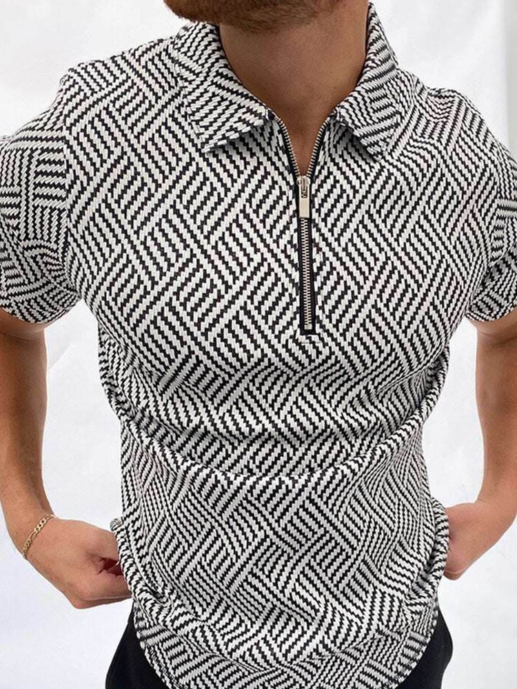 Men’s Solid Polo Shirt – Summer Short Sleeve Brand Shirt Men's Polo Shirt Men Solid Polo Shirts B | Ectron Online