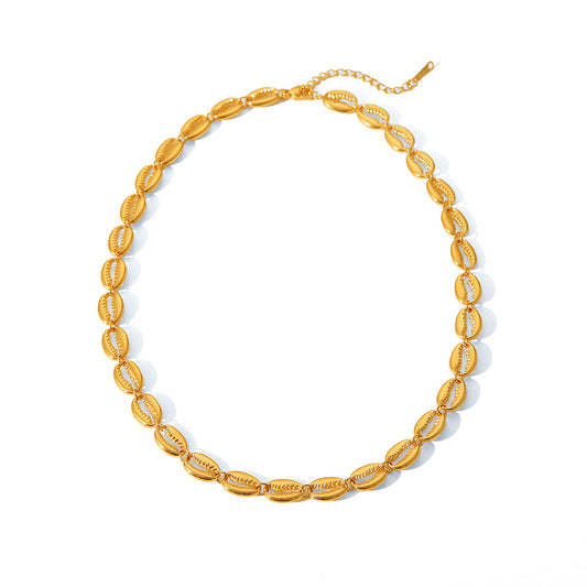 Fashion 18K Gold Plated Handmade Chain Ball Bead Chain