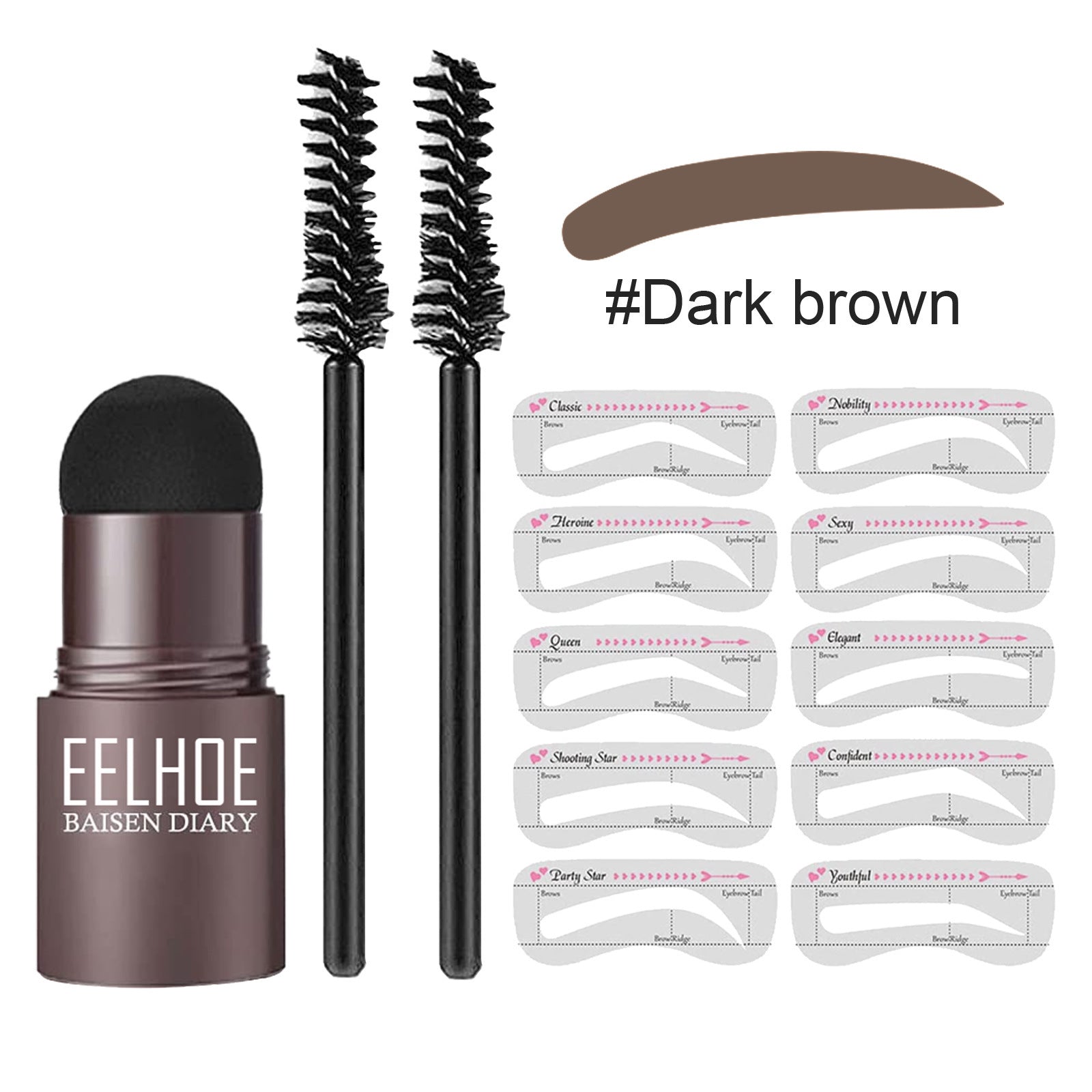 Eyebrow Mold Set Makeup Powder Eyebrow Mold Set Makeup Powder | Ectron Online