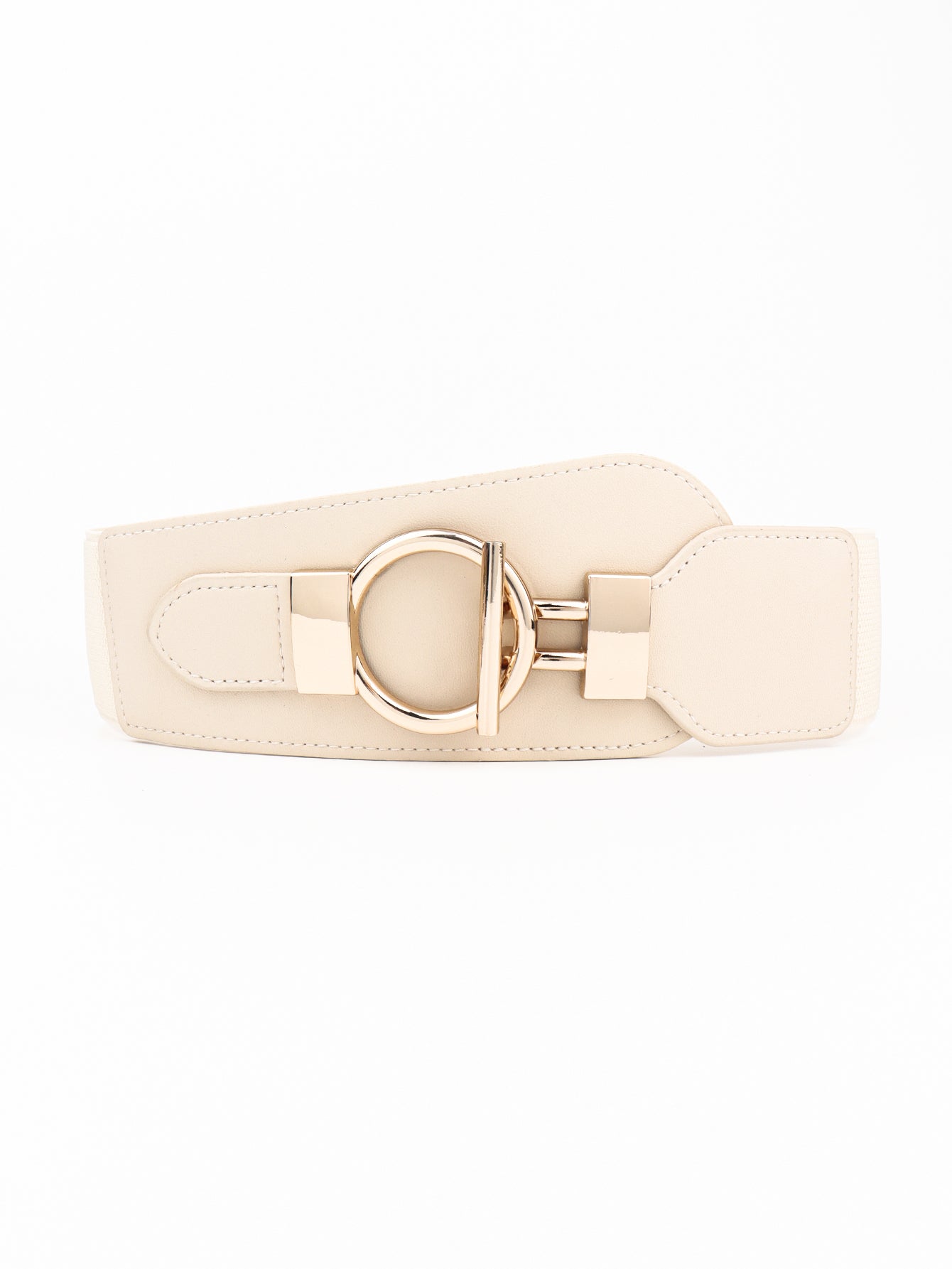 PU Elastic Wide Belt with Alloy Buckle Belt | Ectron Online