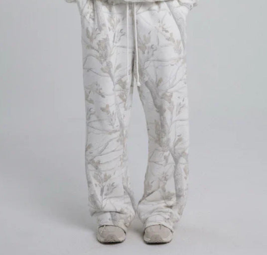 Digital Printed Fleece Couple's Pants Trousers