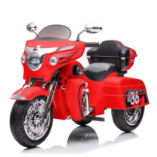 12V Two-Seat Kids Electric Motorcycle - 3-Wheel Ride-On Motorbike Kids Motorcycle,ride On Motorcycle,Kids | Ectron Online