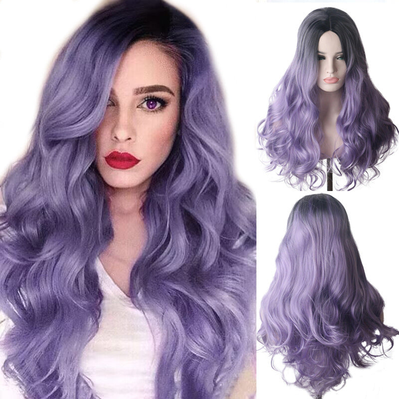Universal Full-Head Long Curly Wig - Luxurious Volume Universal Wig Full-head Wig Medium And L | Ectron Online