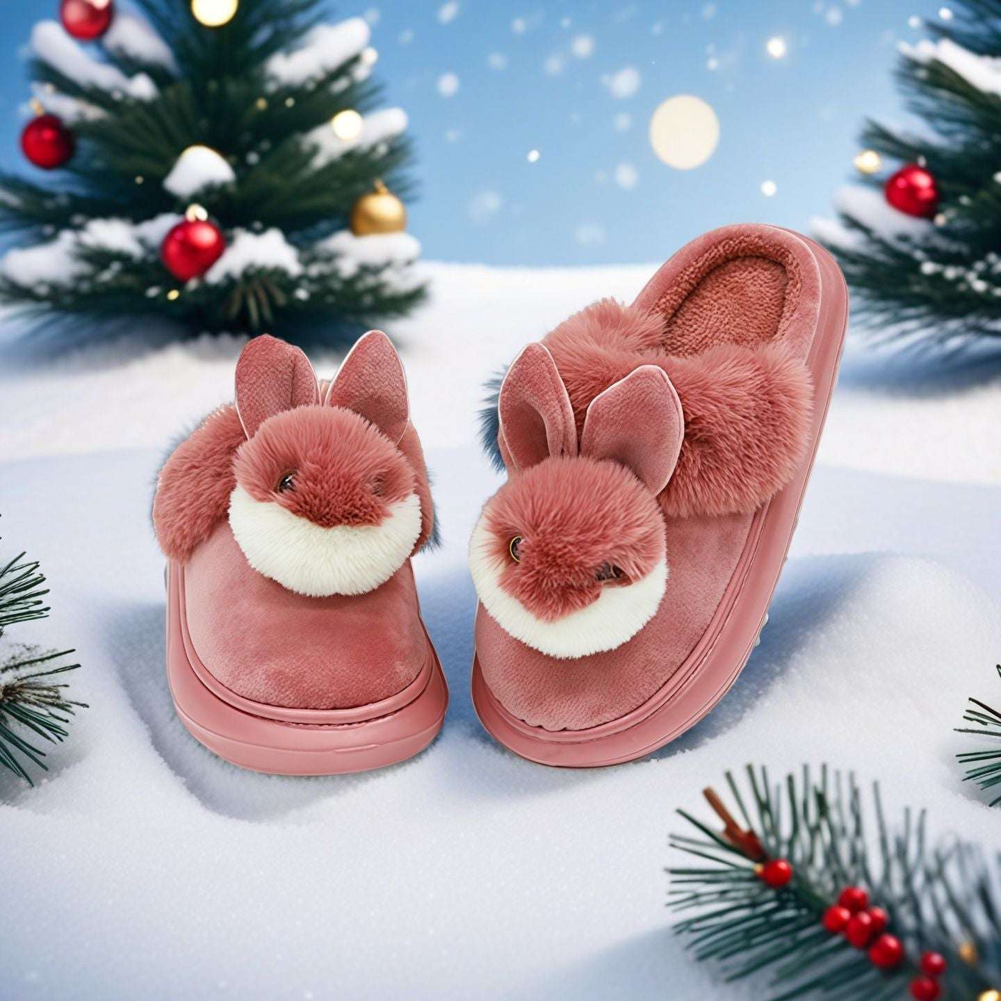 Warm Slippers For Men And Women Silent Thickened Warm Slippers For Men And Women Silent T | Ectron Online