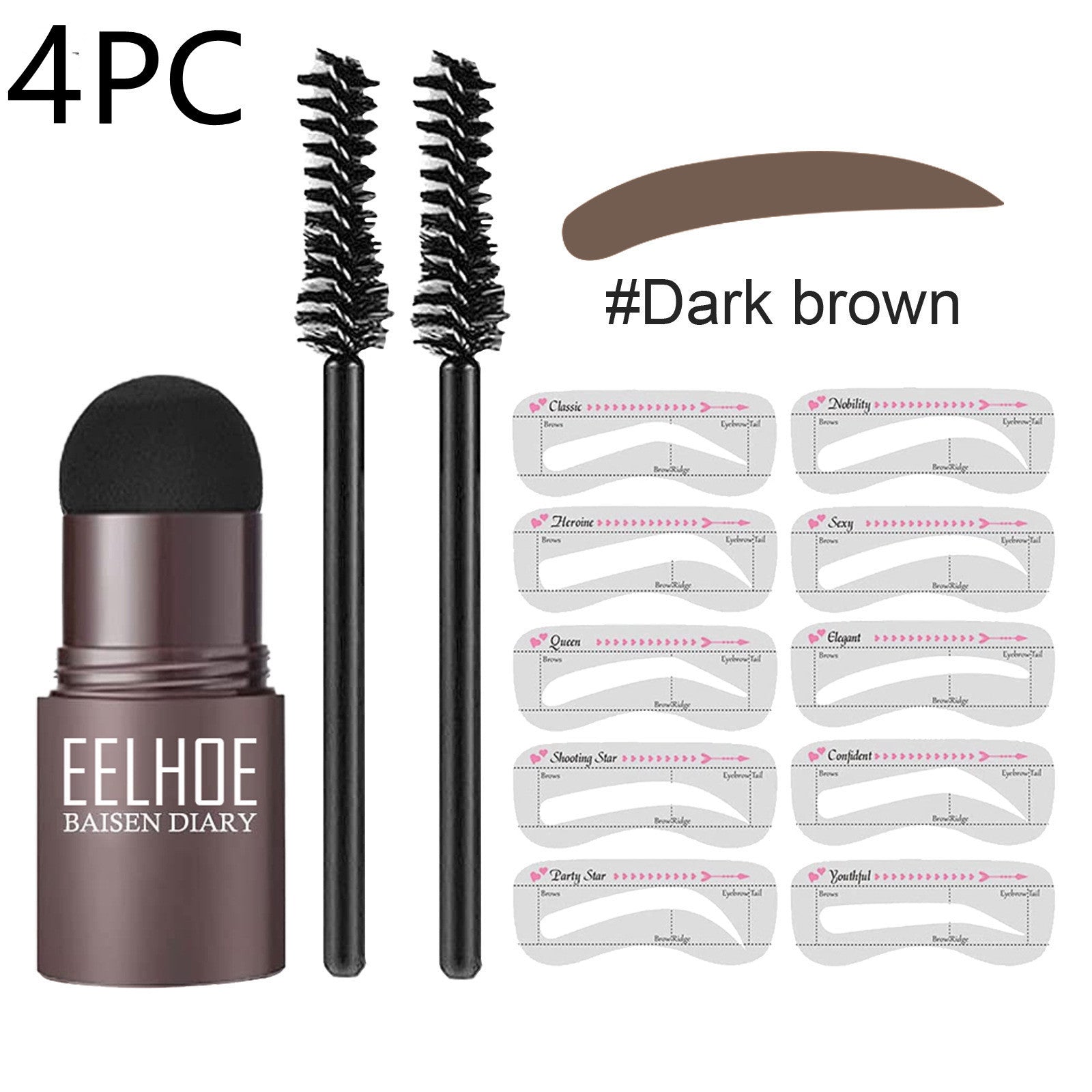 Eyebrow Mold Set Makeup Powder Eyebrow Mold Set Makeup Powder | Ectron Online