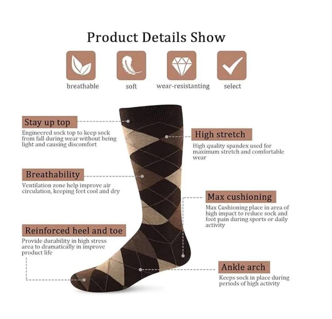 Breeze Pack Brown Pair Of 6